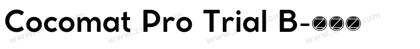 Cocomat Pro Trial B字体转换